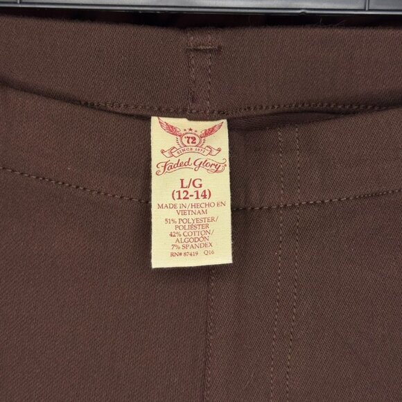 Brown Faded Glory Jegging - Picture 3 of 3